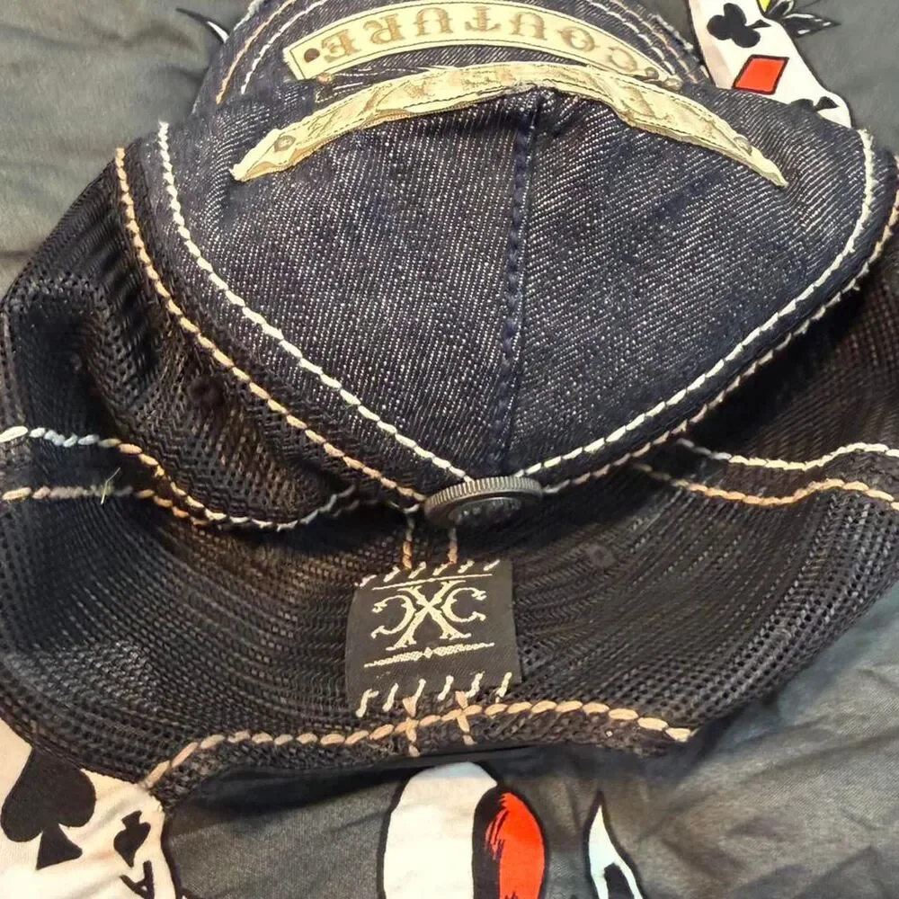 Xtreme-couture Women's Navy and Blue Hat